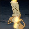 lark_ascends: Lumiere from Beauty and the Beast giggling (BB-giggle)