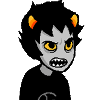 crabbycustomer: Karkat with his mouth open. (DECLARATION)