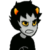 crabbycustomer: Karkat talking rapidly (animated) (DECLARATIVE)