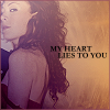 strina: melissa auf der maur looking arch caption "my heart lies to you" (madm - heart lies)