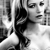 strina: blake lively in black and white looking indifferent/slightly scornful - textless (blake is hotter than you)