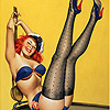 bozaloshtsh: firecracker 50s pin-up in sailor's hat & a grin a mile wide (Default)