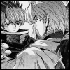 oneill: Scrapped Princess - Forsyth Leinwand and Christopher Armalite Weihrauch face each other solemnly (誓い)