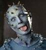phoenixsong: Zhaan of Farscape, sticking her tongue out. (Farscape: Zhaan)