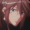 jennaria: Soubi from Loveless, with his hair back, wearing glasses (sexy librarian)