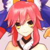 koncubine: Caster smiling. (Why do I let it go on?)