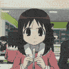 codeman38: Osaka from Azumanga Daioh pulling chopsticks apart, with the caption 'Easily Amused.' (easily amused)