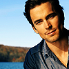 bookblather: Matt Bomer in an open grey shirt against a landscape. (Jackson Hennessy : Matt Bomer)