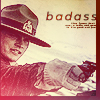 mergatrude: Pilot Fraser holds his gun on Gerard (DS: Fraser - Badass)
