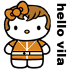 vilakins: Vila in Hello Kitty style (hello vila)