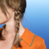 wireless: braids / orange top / cute (Stock: sensible sally)