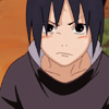 saucey: (サスケ » [chibi event] huffglare)