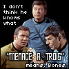 pantswarrior: Spock may not know what "menage a trois" means... (oops)