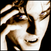 lannamichaels: Hugh Grant's face and hand. Hugh has fangs and looks like a vampire. (hugh vamp)