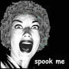 dustandroses: A woman is screaming, no explanation why.  The caption reads "spook me". (spook me scream)