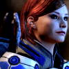 exaltedshepard: Trust me, I've seen worse. // Shepard, flashing a little grin to a squadmate. (You're not so bad.)