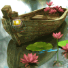 lavendertook: (boat and lilies)