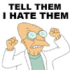 corvigryph: farnsworth hates them (farnsworth hates everyone)