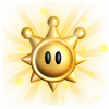 solcita: The sun/star icon from Super Mario Sunshine (Mario Sunshine)