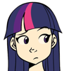 friendyousohard: Unsure looking Twilight. (Erm... are you sure about this Pinkie?)