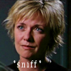 thothmes: Teary-eyed Sam from Heroes when she talks to Jack in the infirmary (Sniff)