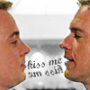 grammarwoman: Tim and Tony from NCIS display their usual lack of personal space. (Tim-Tony Tete-a-tete)