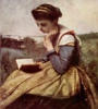 mercurius_books: girl reading by Corot (Default)