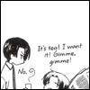 kaigou: Tea! I want tea! Gimme tea! (2 gimme tea!)