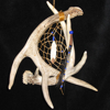 dreamjournal: A dreamcatcher framed with antlers. (benton fraser's dreamcatcher)