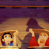 myluckyseven: Miguel and Tulio are both in barrels. Like, sheepishly. (we're both in barrels)