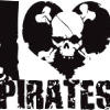 sineala: I [heart containing a skull and crossbones] pirates (Pirates)