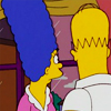bossymarmalade: homer and marge simpson together in everything (behind the laughter)