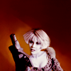 randomling: Chiana (Farscape) holding a gun. (chiana with a gun)