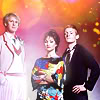 randomling: Five, Tegan and Turlough (Doctor Who). (five tegan turlough)