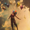 tirimi_el: held by balloons (fly away)