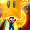 thingswithwings: mario got a star! (wii - staaaaaaaar!)