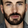 spillingvelvet: beard, chris evans, eyes (crash)