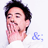 justaddsugar: Robert Downey Jr.:  ::blows kiss:: (rdj_coquet)