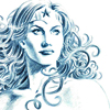 bluefall: bluescale wonder woman (Wonder in bluescale)