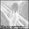 lannamichaels: "The Scream" painting, in black and white, with the text "Nanowrimo". (nanowrimo)