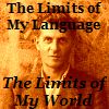alixtii: Ludwig Wittgenstein. Text: "The Limits of My Language. The Limits of My World." (Wittgenstein)