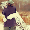 orm: 02:05:38 twilightinviolet: Then it rubs the person's head with its paw and says "HANG IN THERE, KID" (HUG: this tiger is hugging a person)