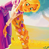 may_lily: (Rapunzel with flowers)