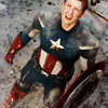 shanaqui: Steve/Captain America from Avengers Assemble, seen from above. ((Steve) In the dust)