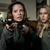alchemise: Ellen, with shotgun, and Jo (SPN: hunters)