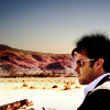 emeraldsword: John Sheppard against a desert backdrop (sheppard vegas)