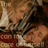 rhi: Kyra, leaning over a defeated fool.  "The lady can take care of herself." (Kyra)