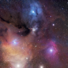 twistedchick: A fragment of the night sky, edited by me (cosmos)