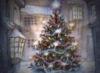 greenbirds: painting of a christmas tree (christmas)