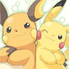 mitbix: Pokemon, Raichu & Pikachu | http://bit.ly/h4YCaV (partners in crime)